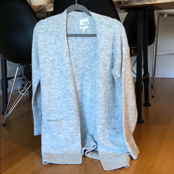 Wilfred Sweaters - Aritzia grey wool cardigan